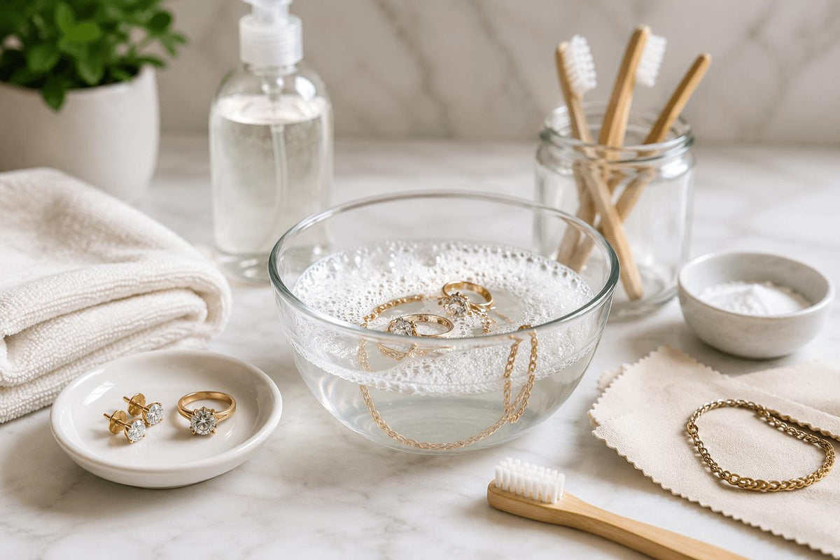 How to Care for Your Gold, Silver and Diamond Jewellery