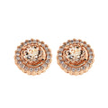 9ct Rose Gold Morganite & Diamond Studs Cape Town South Africa Trending Online Jewellery Lovisa