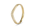 9ct yellow gold cubic engagement ring cape town south africa