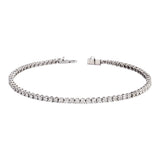 Silver Cubic Zirconia Tennis Bracelet
