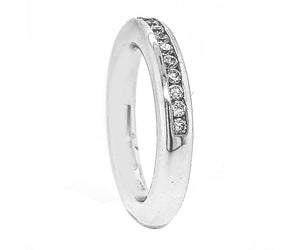 Silver Cubic Zirconia Eternity Wedding Band Cape Town South Africa