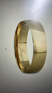 Engraving Fee on Rings and Pendants
