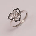 9ct White Gold Diamond Ring