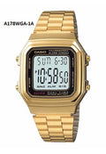 CASIO Retro Unisex WR - A178WGA-1ADF