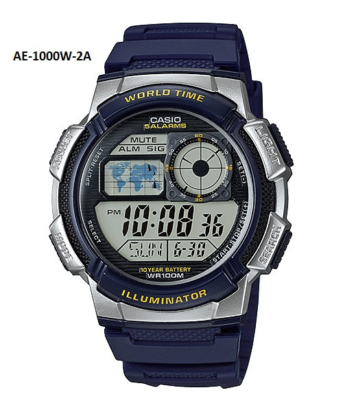 CASIO Standard Collection Mens 100m - AE-1000W-2AVDF