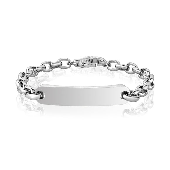 ARZ Steel Stainless steel ID bracelet