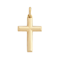 9ct Yellow Gold Cross Pendant (30mm)