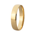 9ct Yellow Gold Comfort Fit Wedding Band (4mm)
