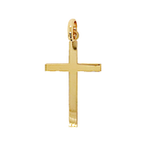 9ct Yellow Gold Medium Cross Pendant (25.4mm x 14.00mm)