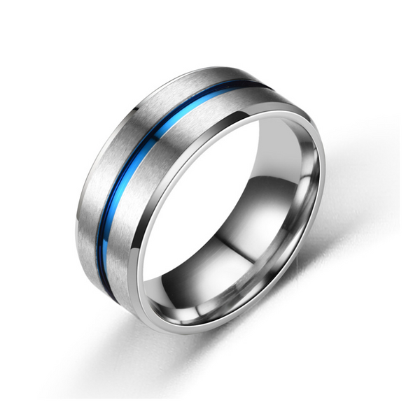 Titanium Stainless Steel Gents Ring