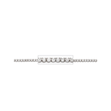 Silver Cubic Zirconia Tennis Bracelet
