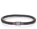 ARZ Steel Steel Bracelet Brown