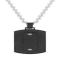 ARZ Steel Black Steel Pendant